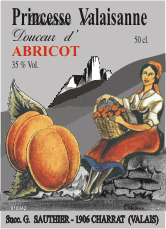 Douceur d'Abricot 35 % vol. 50 cl.
