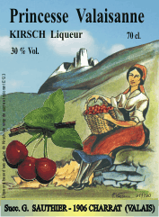 Kirsch Liqueur 30 % 70 cl.
